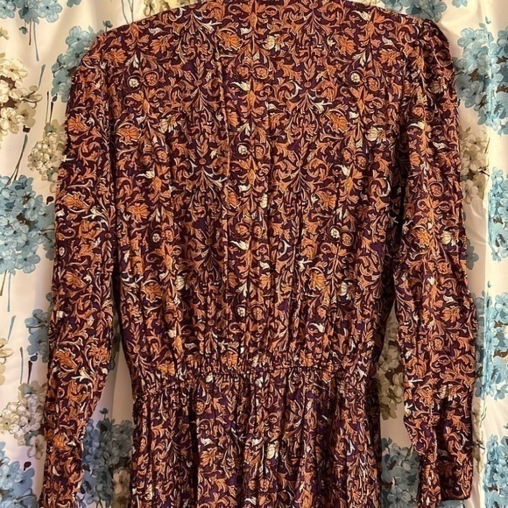 Vintage design long sleeve dress with detail halloween costume - Picture 7 of 8